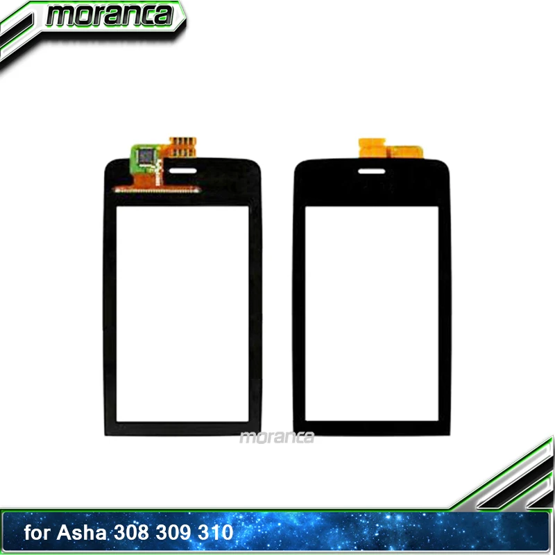 

3.0'' Touch for Nokia Asha 308 309 310 Touch Screen Digitizer Sensor Lens Front Glass Panel Touchscreen Replacement Parts