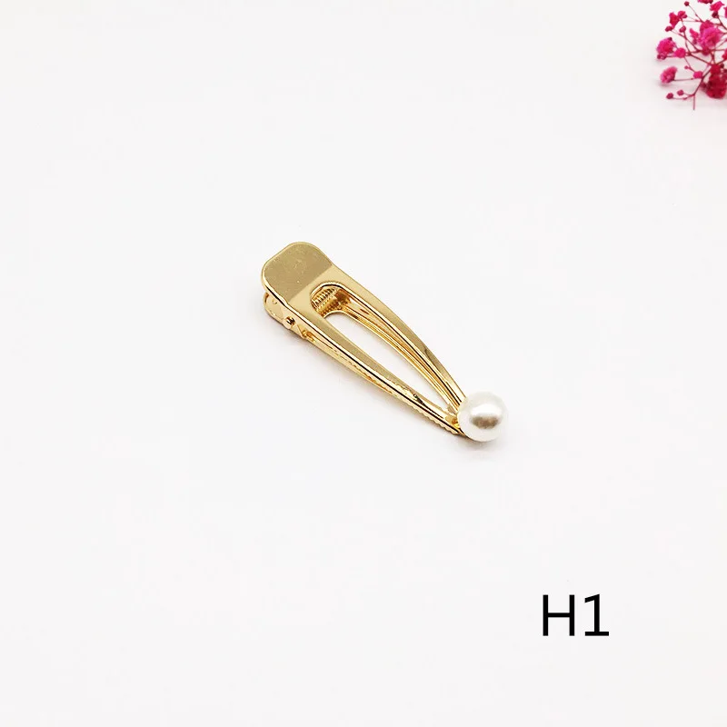 Japan Women Hollow Bowknot Hair Combs Metal Gold Silver Color Tassel Hairpin Hair Accessories Geometric Irregular Hairgrip Clips - Цвет: 5