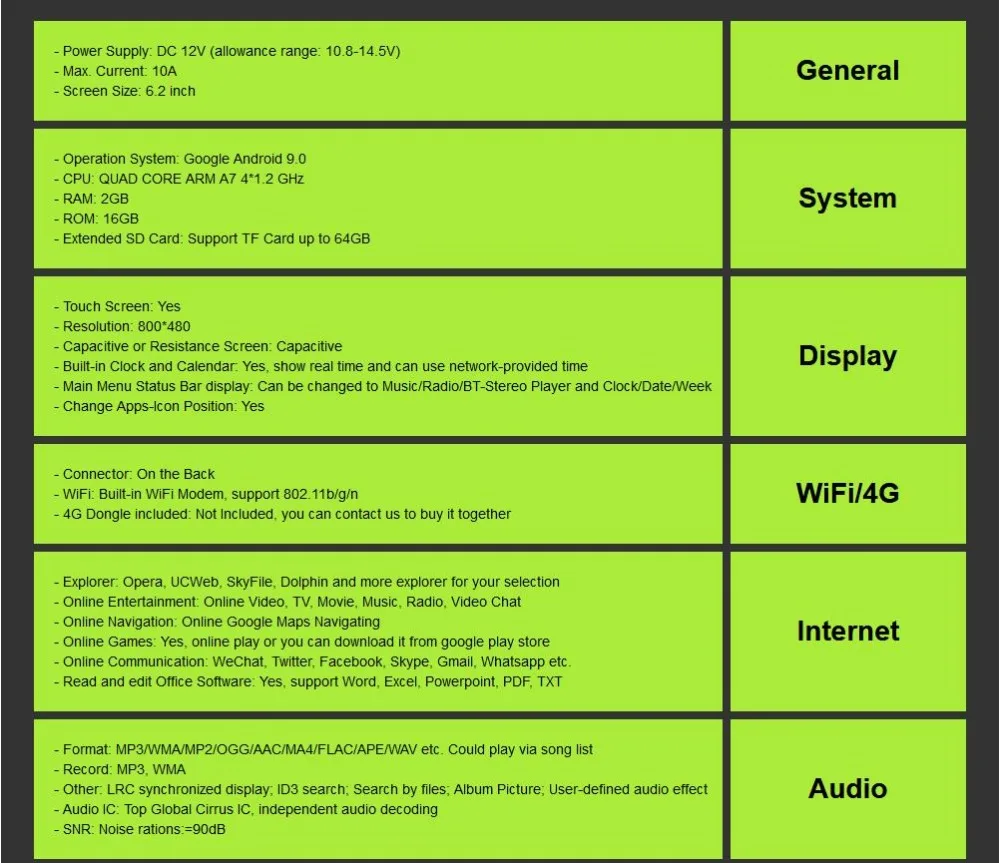 Sale 1 din Auto Radio Android 9.0 Car DVD Player For Chrysler 300c jeep Compass/Dodge/RAM/Grand Cherokee Wrangle GPS Navi Head Unit 32