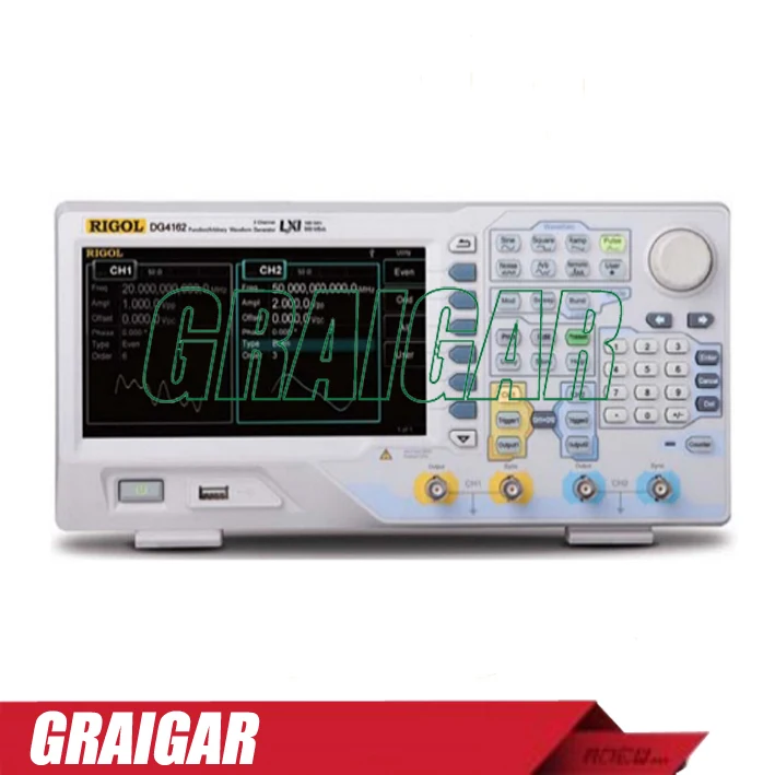

RIGOL DG4162 Function/Arbitrary Waveform Generator 160MHz 500MSa/s 14 bits 16kpts