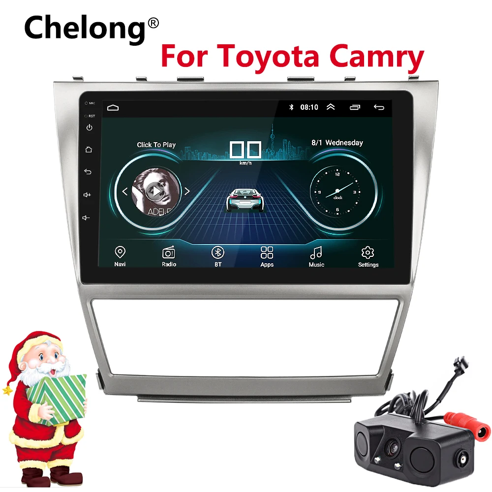 10.2'' Android 2din Car Radio For Toyota Camry 20072011 GPS Navigation