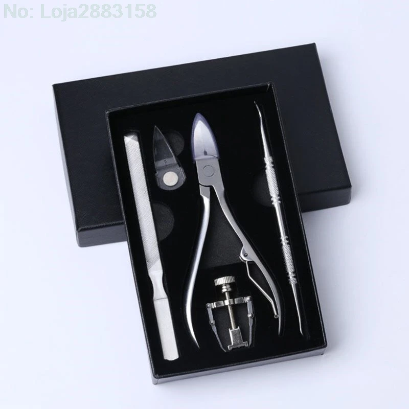 

5pcs Cuticle Nipper Cutter Nail File Art Clipper Manicure Stainless Steel Cutter