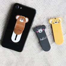 ФОТО universal finger ring holder animal mobile phone ring band pop holder stand phone grip foldable smartphone for iphone x samsung