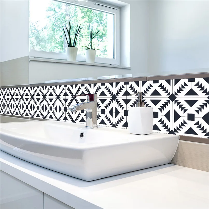 Новинка 1 рулон самоклеящаяся плитка художественная Наклейка на стену ...