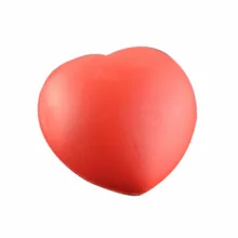 Эластичный в форме сердца сжимает маленький резиновый шарик Упражнение мягкий пенный шар для снятия стресса игрушки