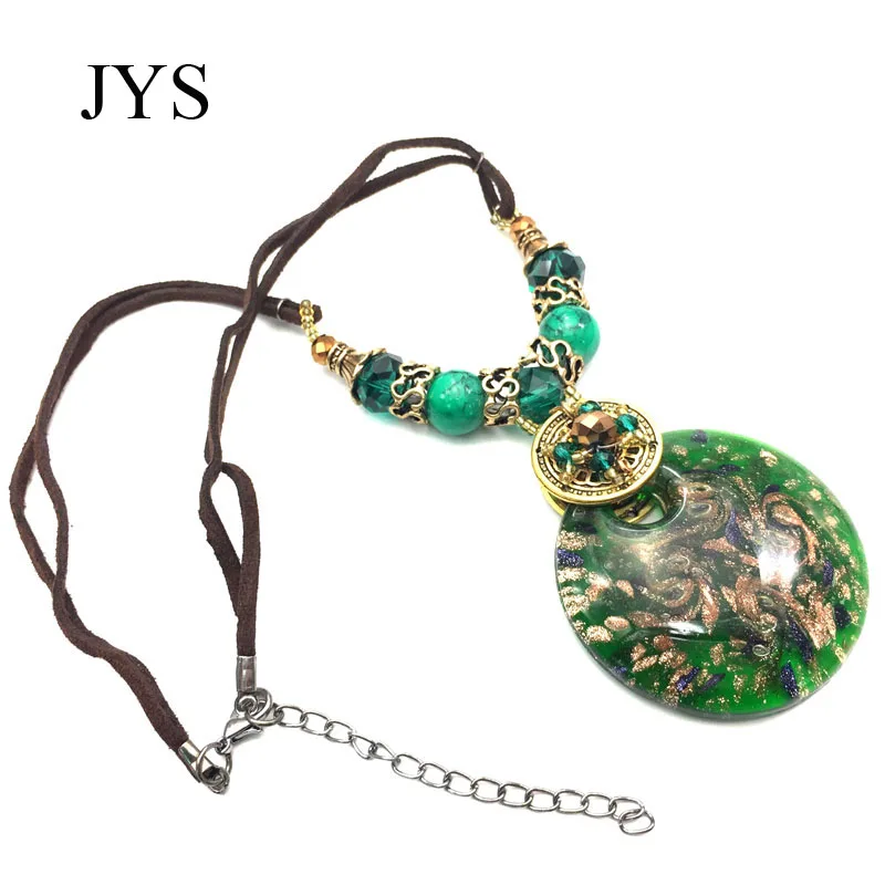 

2017 HOT SALE EUROPE 10.25"L 1PCS/LOT MULTICOLOR NECKLACE LAMPWORK NECKLACE WOMEN NECKLACE FOR JEWELRY