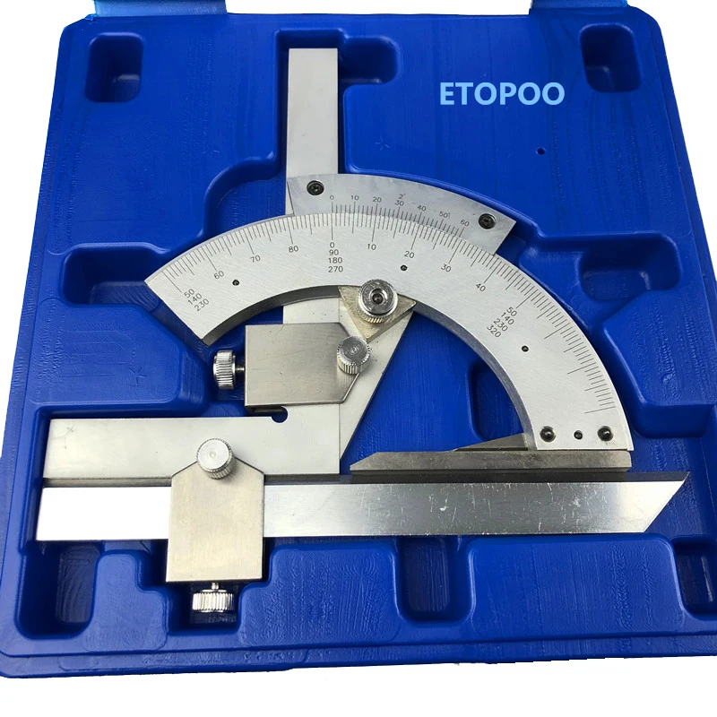 Универсальный угломер 0-320 градусов, точный угломер 0-градусов, измерительный инструмент, деревообрабатывающий измерительный инструмент