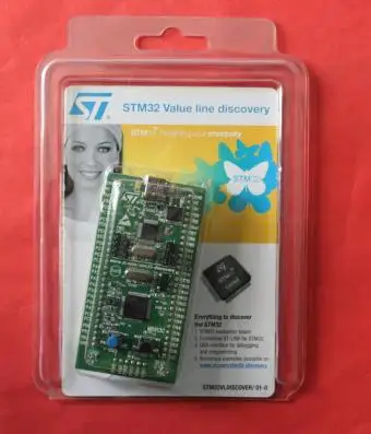 

Free Shipping! 1pc STM32VLDISCOVERY Cortex-M3 (STM32 development board includes ST-LINK/V2)