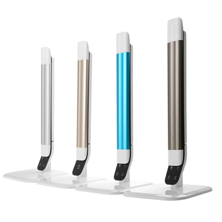 

10W bedroom office color temperature adjustable folding creative touch LED eye USB lamp