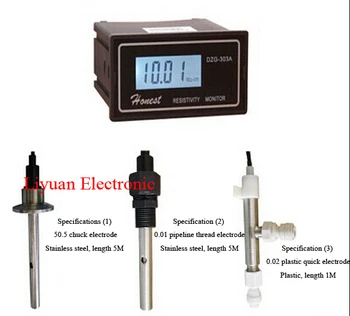 

DZG-303A 0.56 "LCD intelligent resistivity meter / 4 ~ 20mA resistivity tester