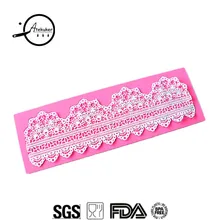 

Big size form to bake sugar lace silicon molds cake decorating cooking tools