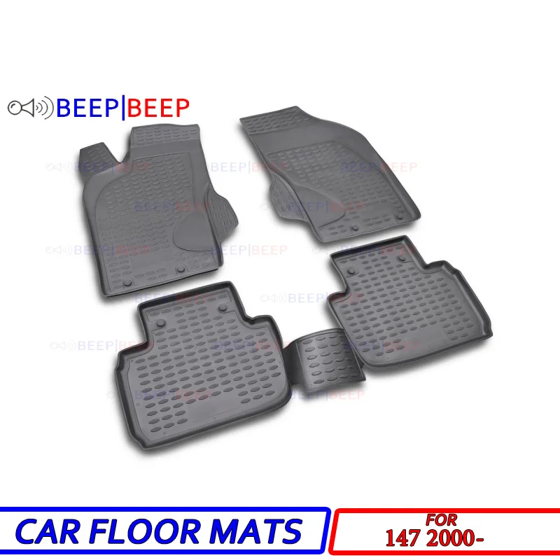 

For Alfa Romeo 147 2000- car floor mats carpets auto floor mat dust proof water proof car styling interior decoration