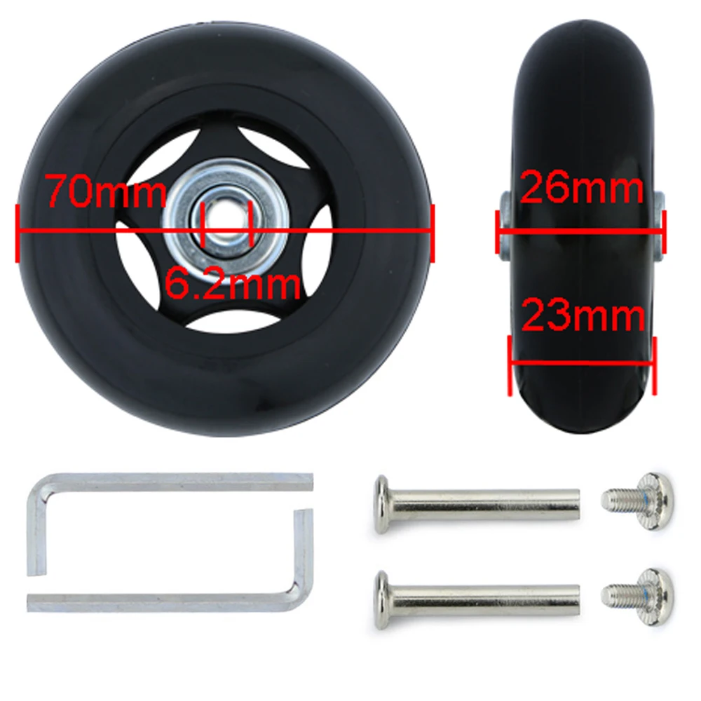 1 шт. запасные части для чемодана 360 дюйма|suitcase wheels repair|wheels for suitcasessuitcase |