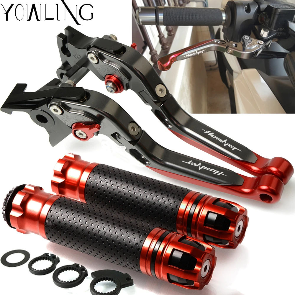 

For Honda CB599 CB600 HORNET 1998-2006 CB919 cb900f hornet 2001-2008 Motorcycle Brake Clutch Levers Handlebar Hand Grips