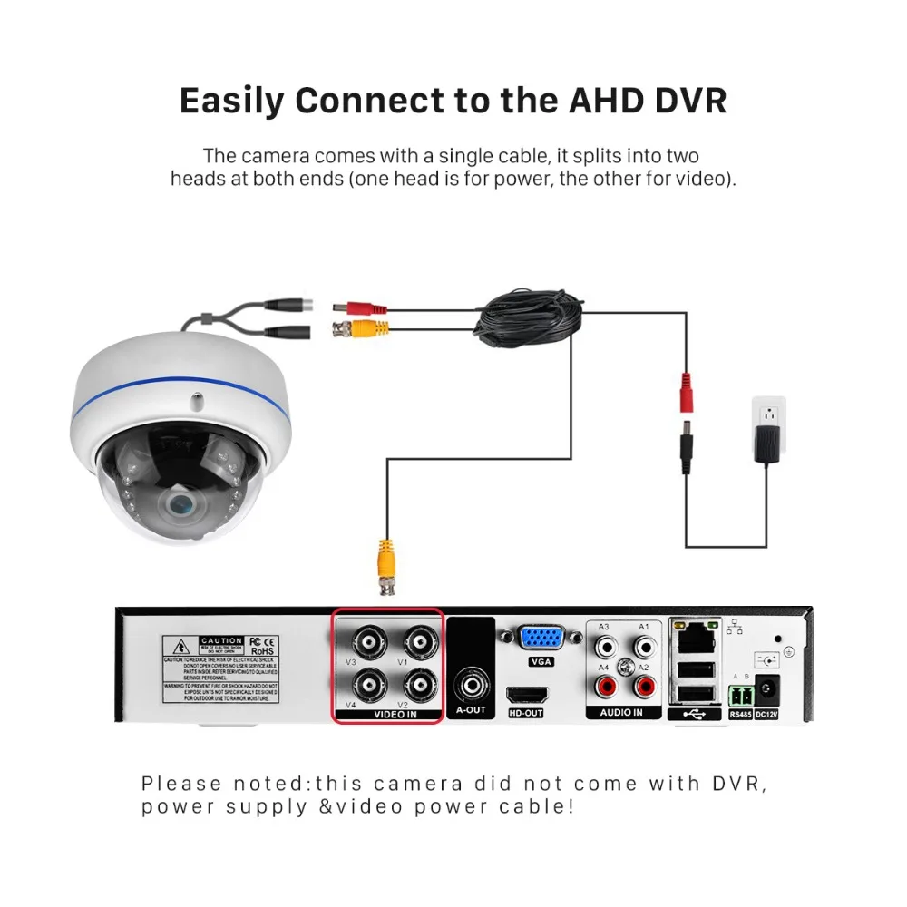 Антивандальная AHD камера 1MP 1.3MP 2MP Высокое разрешение 15 шт. ИК светодиодный ночного видения AHD камера аналоговая высокой четкости внутри/на открытом воздухе