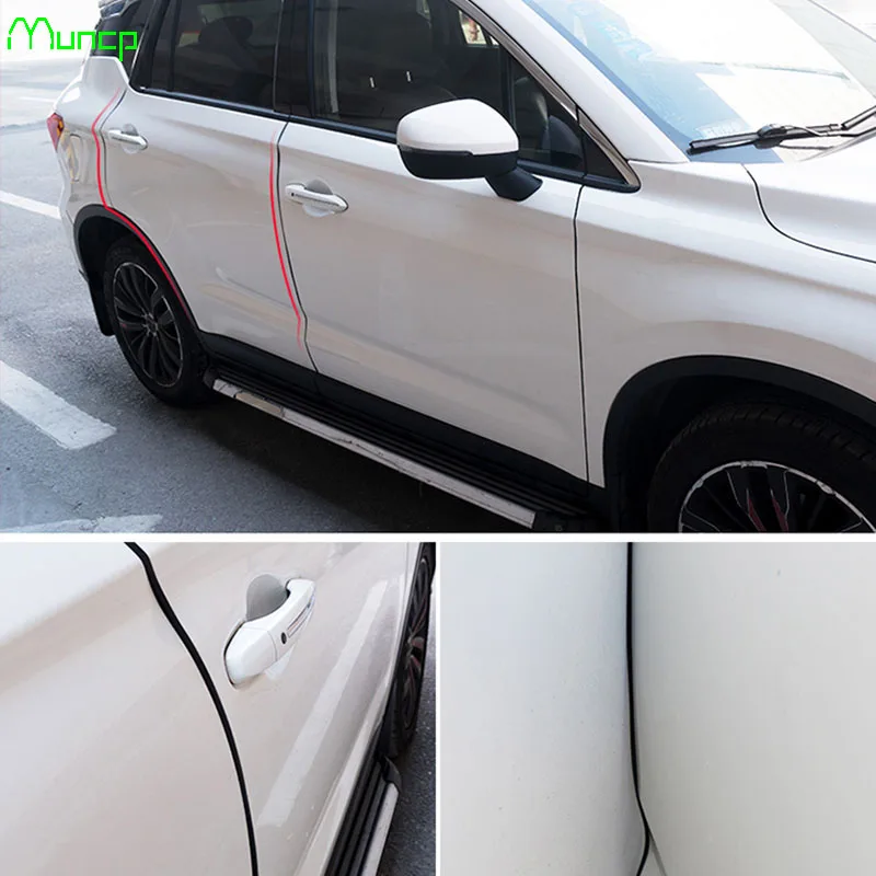 Buy Muncp 5M Car Door Protector Crash Rubber Sealing