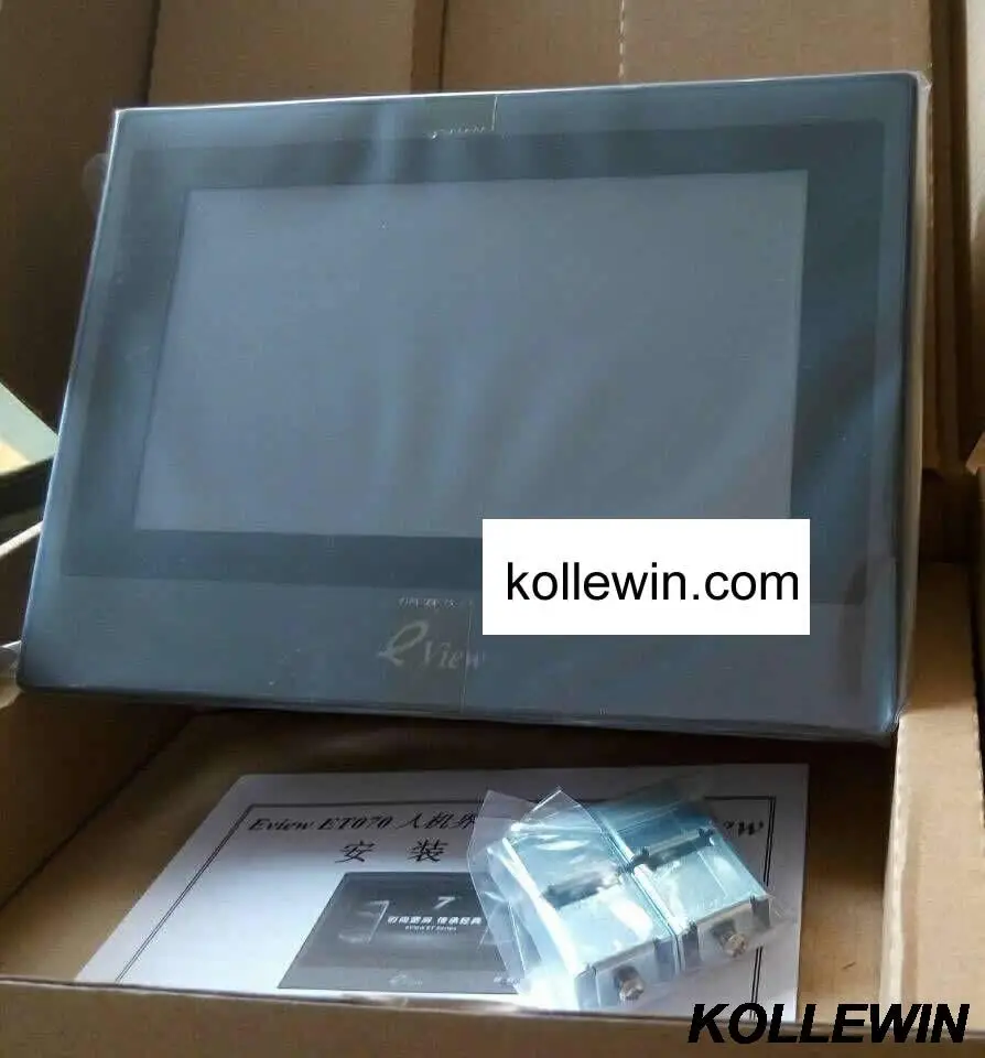 ET050 Kinco eView HMI Touch Screen 4.3 inch 480*272 new in box with programming cable & software fast ship 1 year warranty ET050 Kinco eView HMI Touch Screen 4.3 inch 480*272 new in box with programming cable & software fast ship 1 year warranty