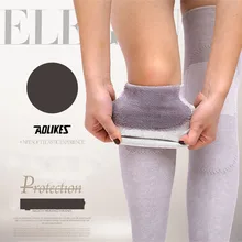 1 пара; зимние уличные спортивные теплые удлиненные наколенники протектор Защитная Эластичная шерсть Термальность плюшевые Kneepad коленной чашечки kneelet