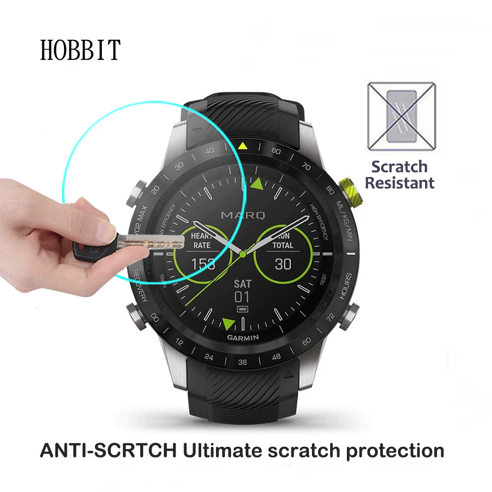 2 упаковки для смарт часов Garmin MARQ Athlete защита экрана из закаленного стекла 9H 2.5D