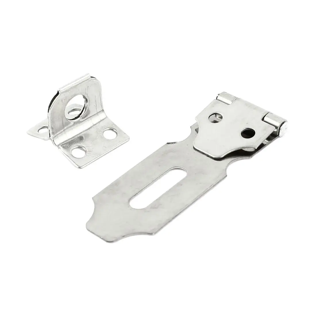 Cabinet compartment door lock stainless steel front 7.5cm long | Обустройство дома