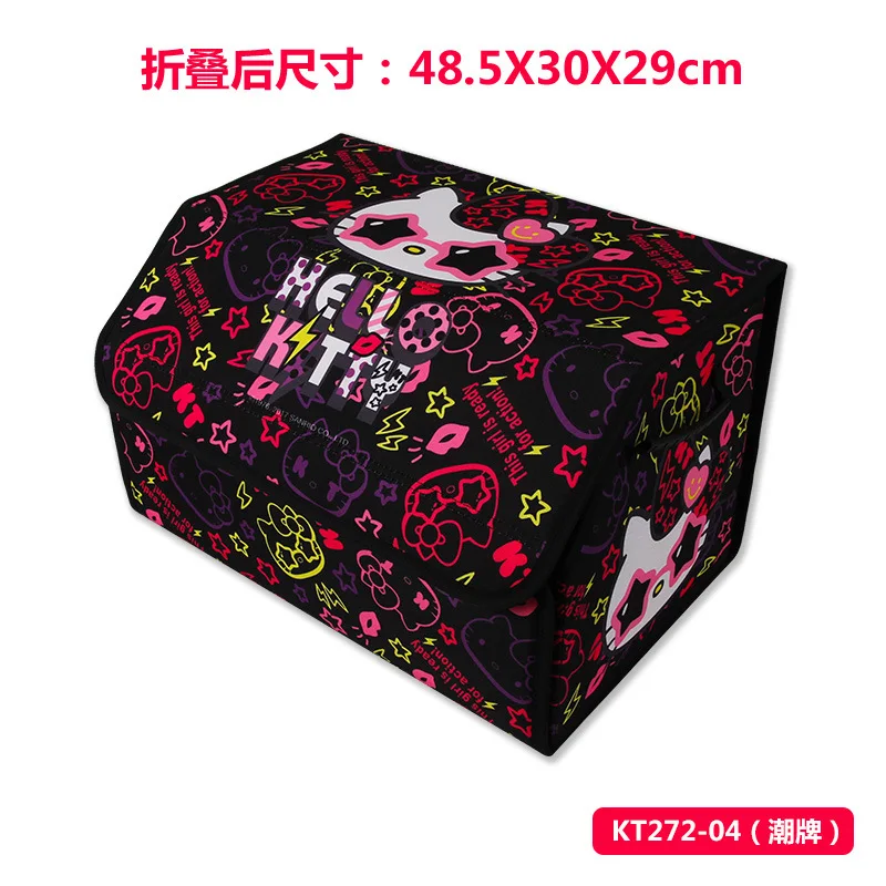 

1pc Buendeer Car Soft Felt Storage Box Trunk Bag Vehicle Tool Box Multi-use Tools Organizer Bag Carpet Folding for emergency Box