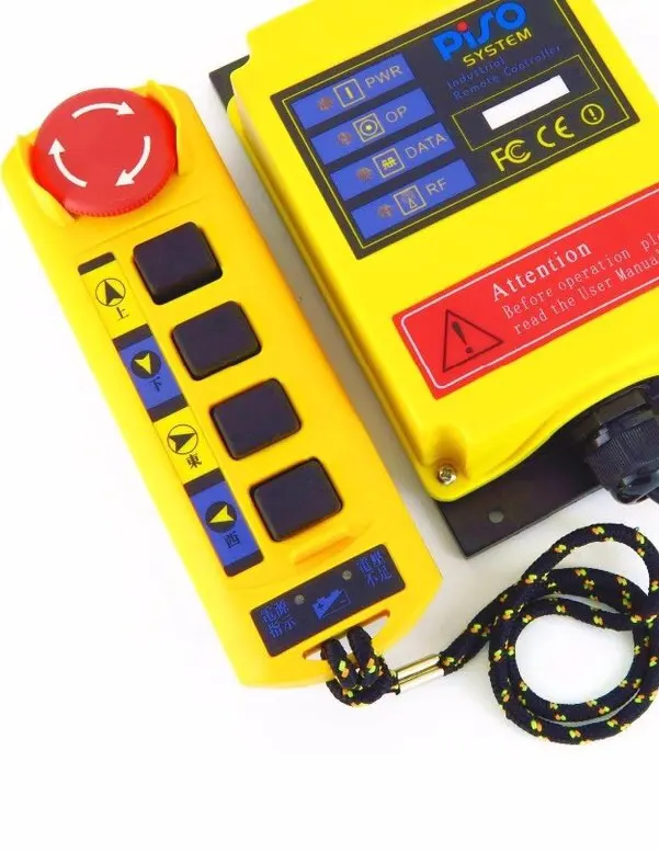 

AC 220V Industrial remote controller switches Hoist Crane Control Lift Crane 1 transmitter + 1 receiver switch switches