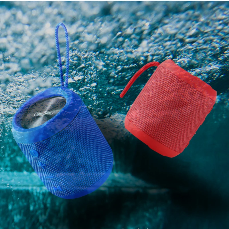 Оригинальная портативная мини Колонка REMAX M21 с Bluetooth двойной драйвер IPX5