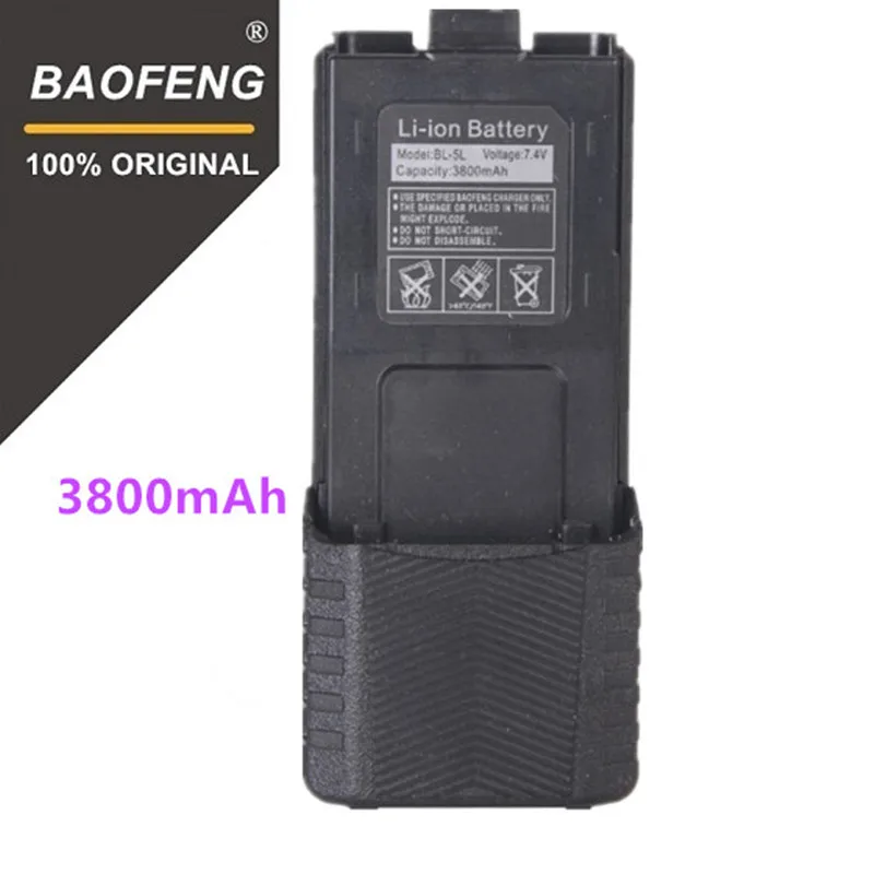 1800 мА/ч, BL-5 литий-ионный аккумулятор Baofeng uv5r Батарея для РАДИОТЕЛЕФОНА Walkie Talkie “иди и аксессуары для Baofeng UV-5R Uv-5re UV-5ra UV-5r Батарея