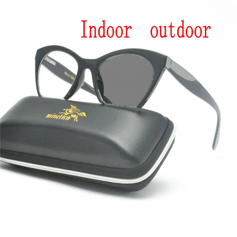 

Retro Round cat Color Sun Photochromic Finished Myopia Eyeglasses Frame Men Women with color lens Sun glasses Myopia Eyewear FML