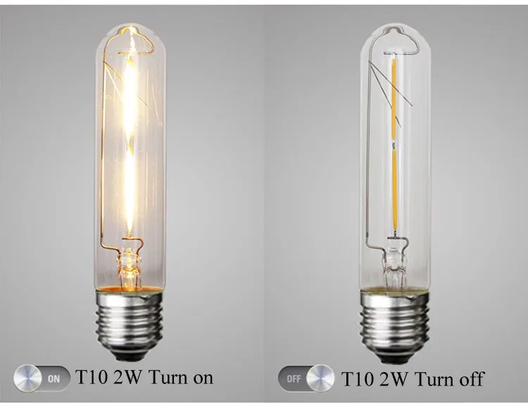 2 Вт 4 Вт 6 Вт 7 Вт 8 Вт E27 светодиодный лампочка накаливания из прозрачного стекла, светильник Эдисона для помещений, винтажный светильник ing
