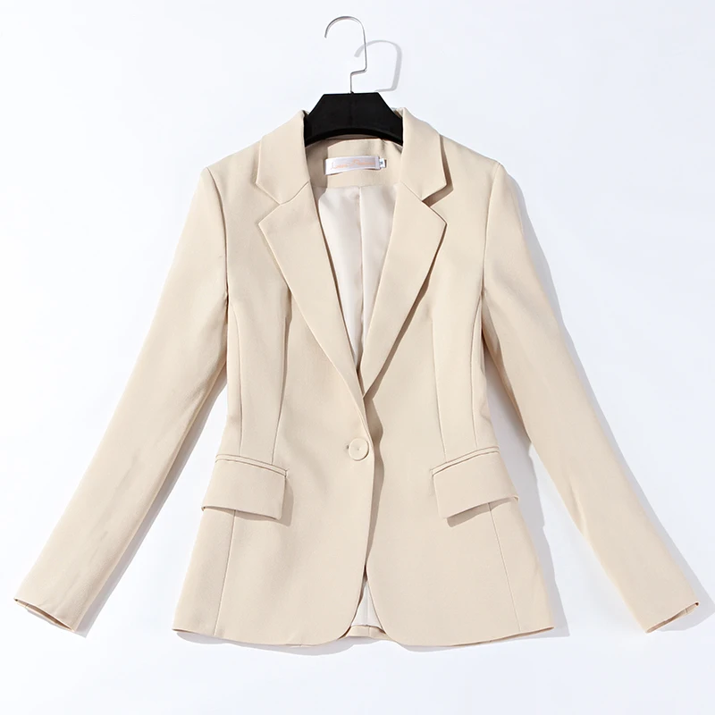 2019 high quality women's office suits Casual jacket and trousers Women's classic suit Two-piece solid wide-leg pants