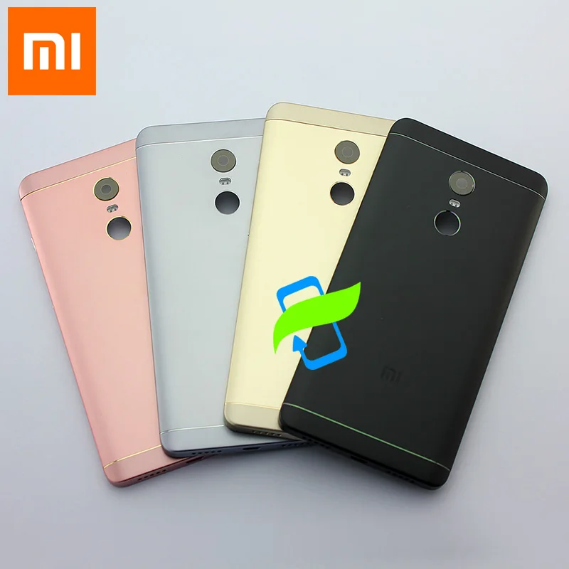 Original Battery Back Cover For Xiaomi Redmi Note 4X 32GB Snapdragon 625 Back Housing Rear Door Cas