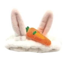 KANCOOCD женский милый Эластичный Нескользящий ободок для волос с мультяшным кроликом морковкой головные уборы для женщин аксессуары для волос