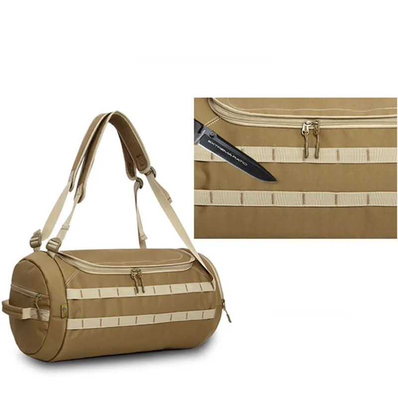Billig Außen Taktische Militärische Camouflage Reise Schulter Tasche Molle Große Sport Armee Männlichen Fitness Studio Handtasche Tourist Gepäck Tasche XA768WD