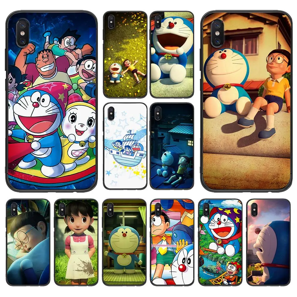 Милый doraemon с голубым небом для Xiaomi Redmi Note 5 S2 7 Plus 6 3 3S Pro 4A 4X 5A 6A Prime чехол mi 9 8 RG