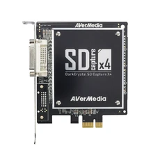 Английская версия C968 медиа-4 канала Карта видеозахвата с SDK и высокопроизводительной ОС Windows SD захвата X4 AV PCI E dvr-карты