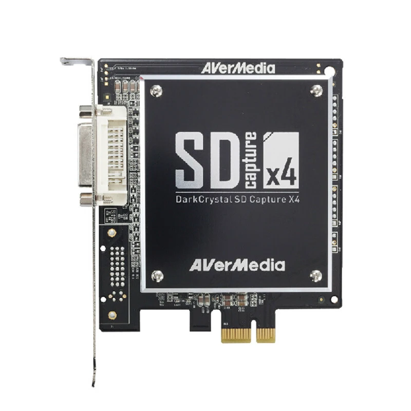 

English Version C968 Media 4 Channel Video Capture Card With SDK Windows OS SD Capture X4 AV PCI E DVR Cards