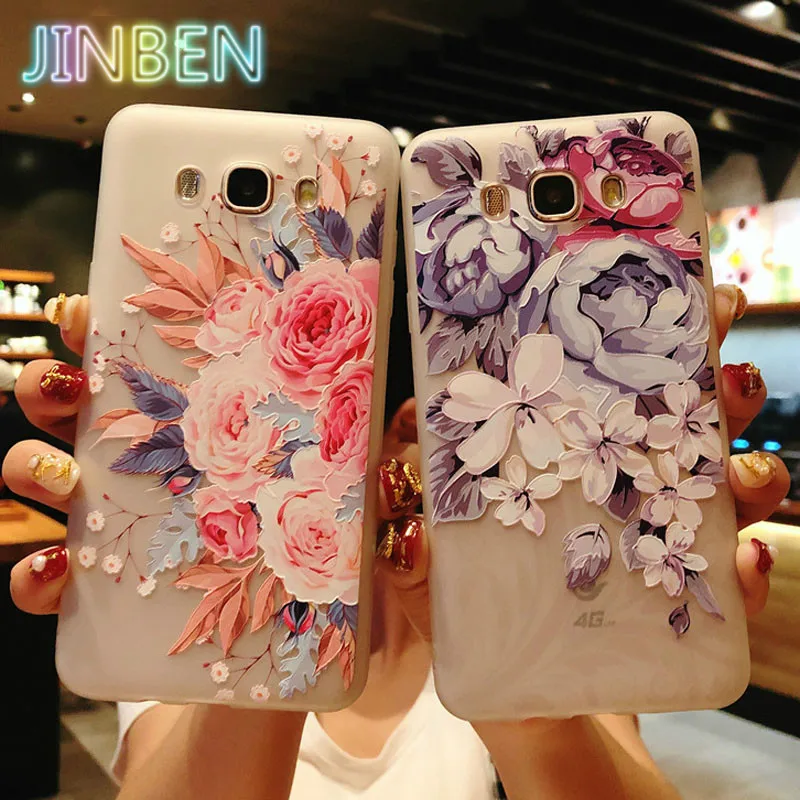 

2019 Flower Phone Case For Samsung Galaxy S9 S8 Plus S7 Edge A3 A5 A7 J3 J5 J7 2017 Series Note 9 8 Clear Soft TPU Cover Cases