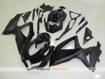 

High quality New ABS Mold Fairings Kits Fit For Suzuki GSX-R600 GSX-R750 K8 2008-2010 08 09 10 Fairing bodywork Custom Set black