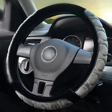 

Plush Car Steering Wheel Cover Universal Fits Most 38CM Auto Steering-Wheel Covers Car-Styling