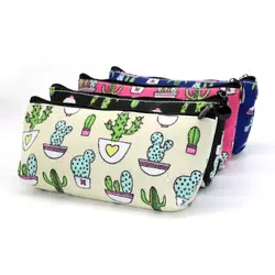 Пенал для карандашей Estojo Escolar Kalem Kutusu Etui сумка Estuches Pencilcase кактус Чехлы милые Kawaii Lapices школьные канцелярские сумки