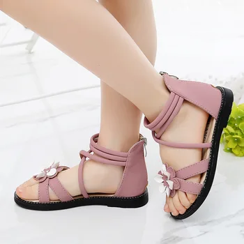 

Tenis Infantil Real Rubber Leather Synthetic Melissa Sapatos Menina Girls Sandals Carters New Fashion Soft-soled Children's Shoe