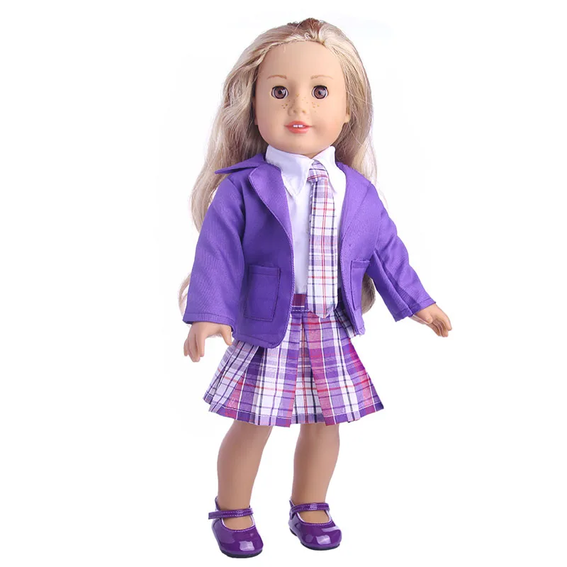Luckdoll Лидер продаж Кукла форма платье принцессы 5 шт. подходит дюймов 18 дюймов американская кукла интимные аксессуары Best рождественский подарок