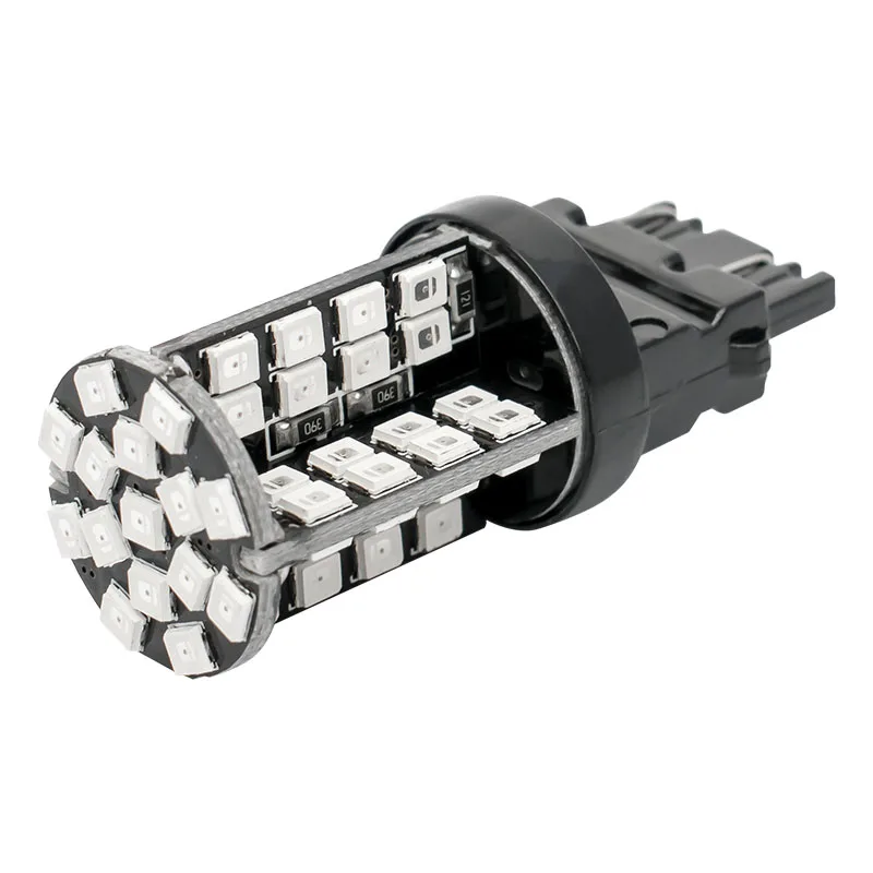 2 шт. Автомобильные светодиодные лампы 3157 3156 SMD 2835 P27W T25|t15|bulb hb4bulb replacement |