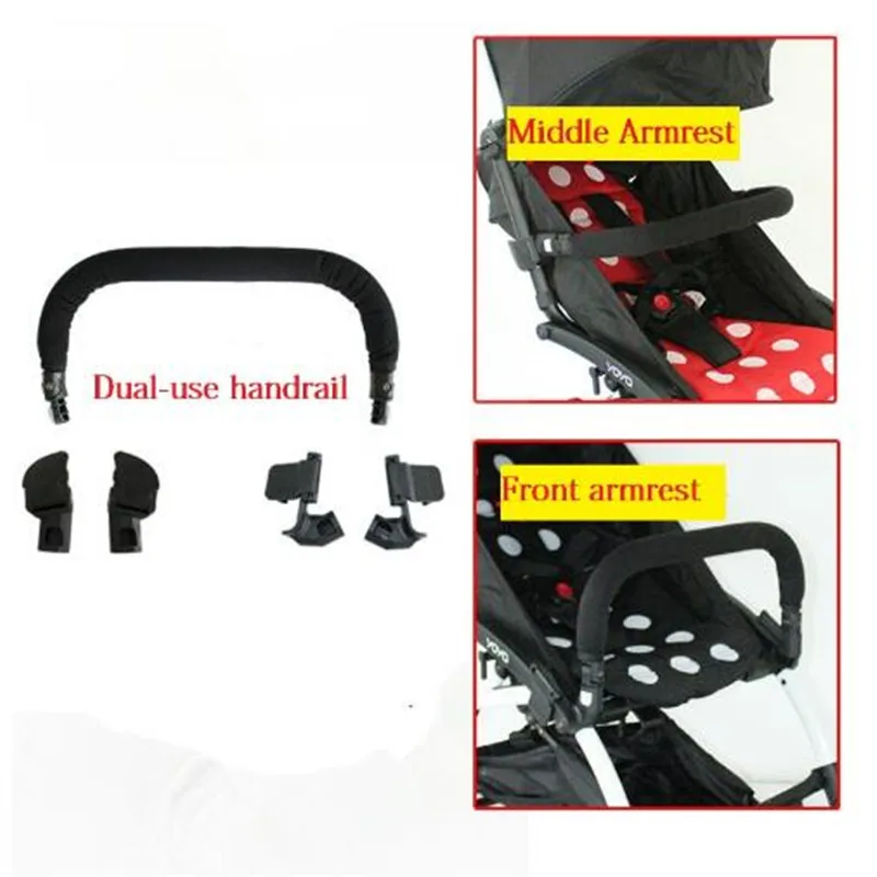 

Stroller Armrest Install Bumper Bar for Baby Yoya Babyzen Yoyo Stroller Fodable Wheelchair Baby Trolley Accessories