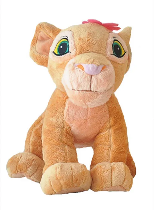 Король Лев Simba и Nala плюшевые игрушки мягкие животные 35 см 14 ''детские игрушки для детей Подарки - Цвет: Nala