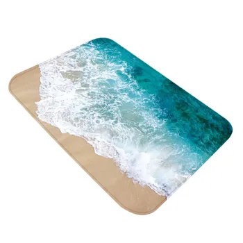 

ISHOWTIENDA 40X60 CM Carpet Hallway Doormat Anti - Slip Super Absorbs Carpet Absorb Water Dirt Trapper Kitchen Mat/Rug