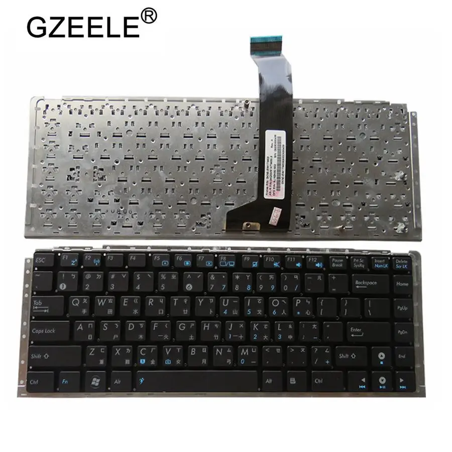

GZEELE CH Chinese laptop keyboard for ASUS UX30 UX30S UX30K35A keyboard replacement BLACK