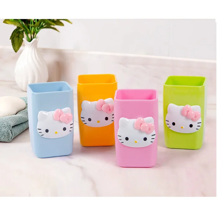 Держатель для зубной щетки Hello Kitty аксессуары ванной комнаты бытовые чашки