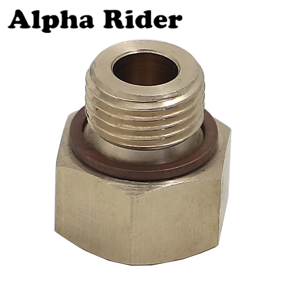 

Oil Pressure Temperature Metric Plug Adapter Gauge Sender Sensor Bolt 1/8" NPT Female to M14x1.5 Male